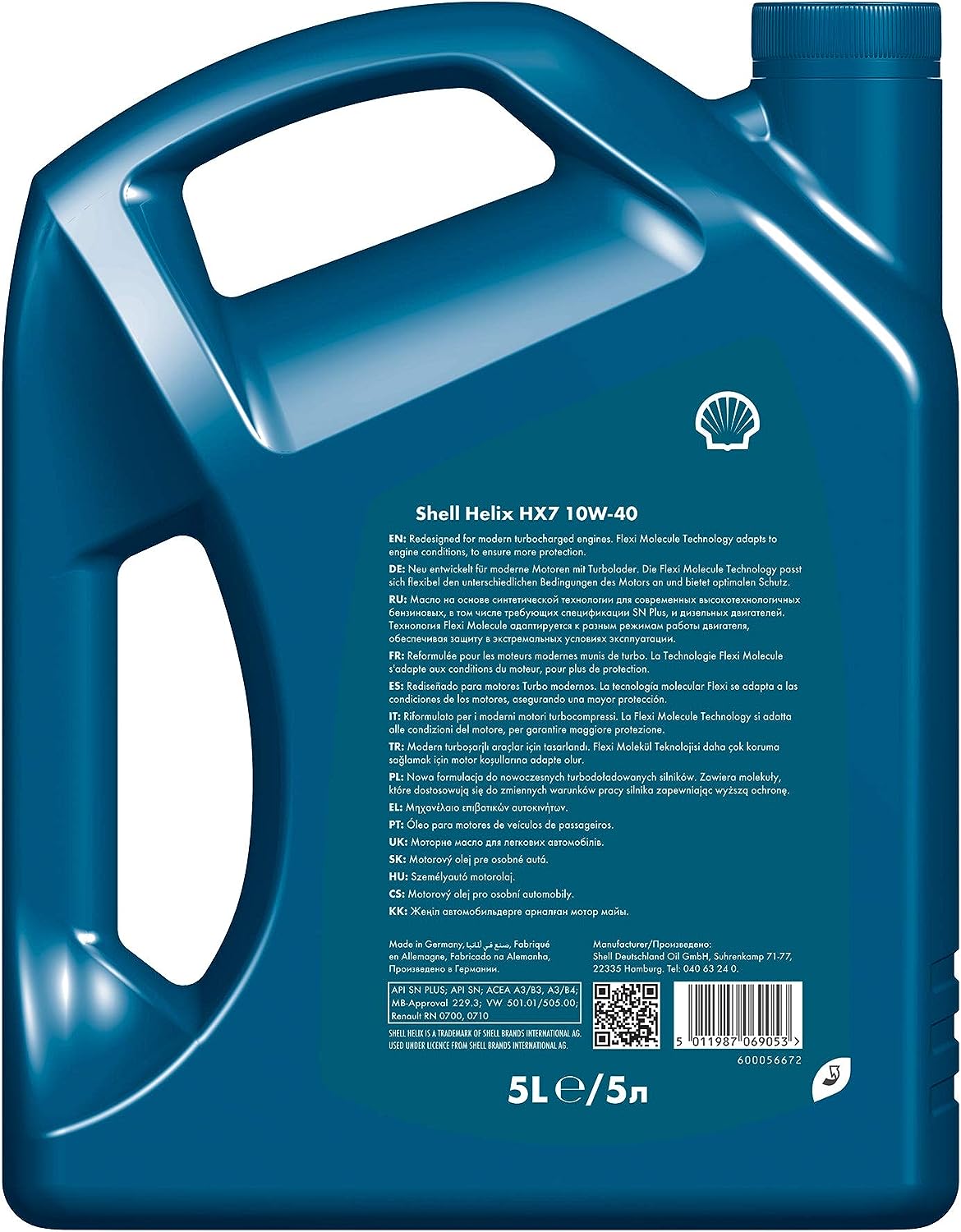 Shell Helix HX7 10W40 5LT