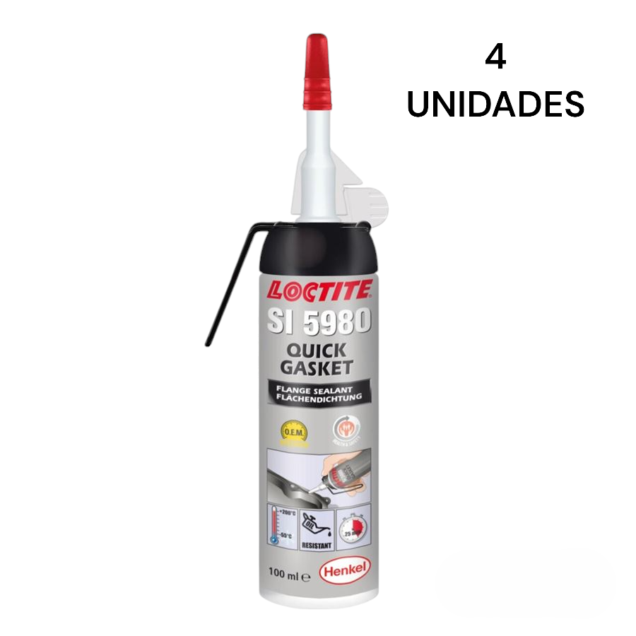 FORMADOR DE JUNTAS LOCTITE SI 5980 QUICK GASKET 100ML