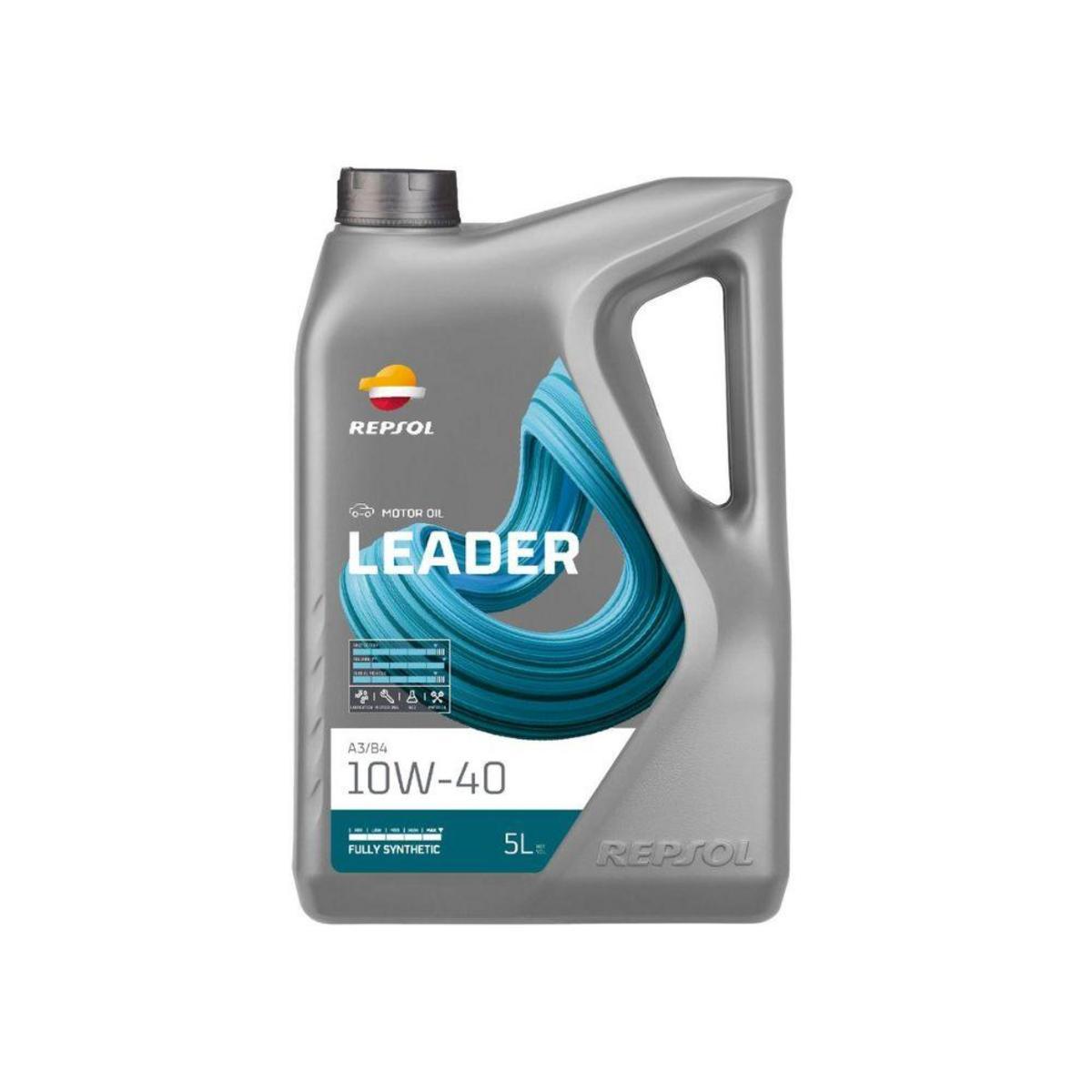Repsol Leader A3/B4 10W40 5L (Antiguo Premium GTI/TDI)