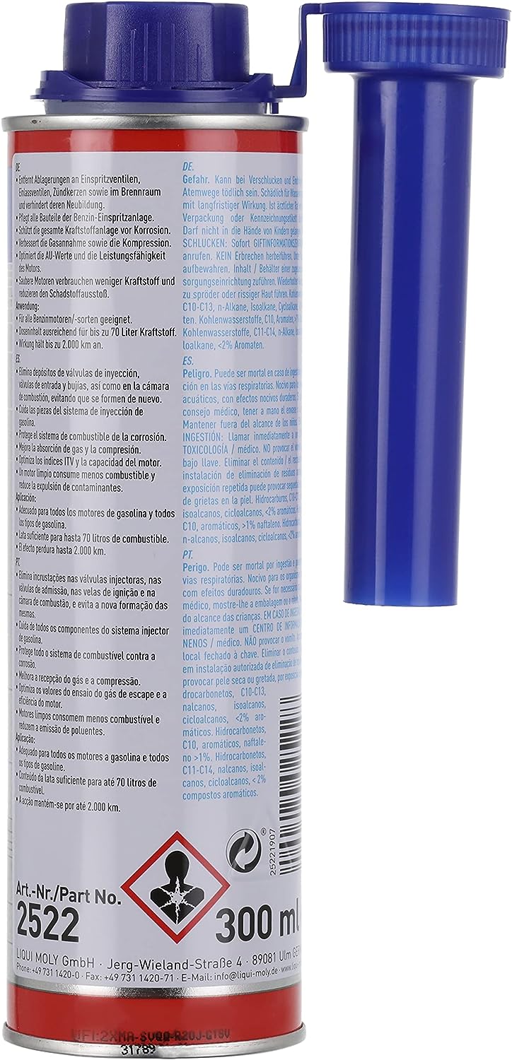Liqui Moly 2522 Limpiador De Inyección 300ML
