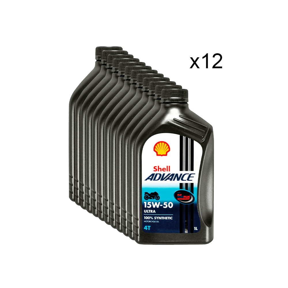 Shell Advance 4t 15w50 Ultra Technology 1lt