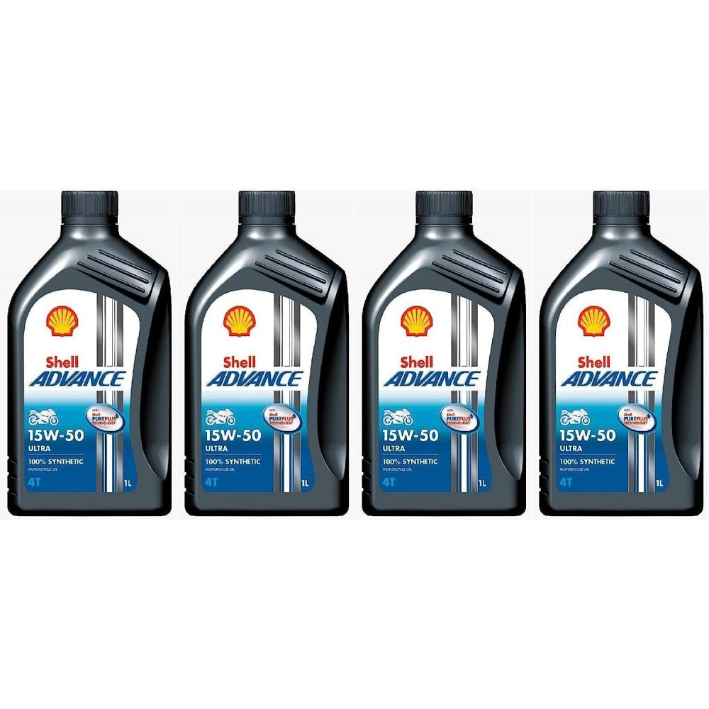 Shell Advance 4t 15w50 Ultra Technology 1lt