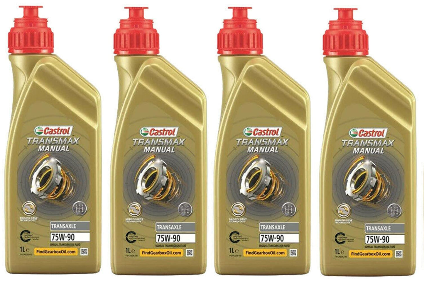 Castrol Transmax Manual Transaxle 75W90 1LT (4 Unidades)