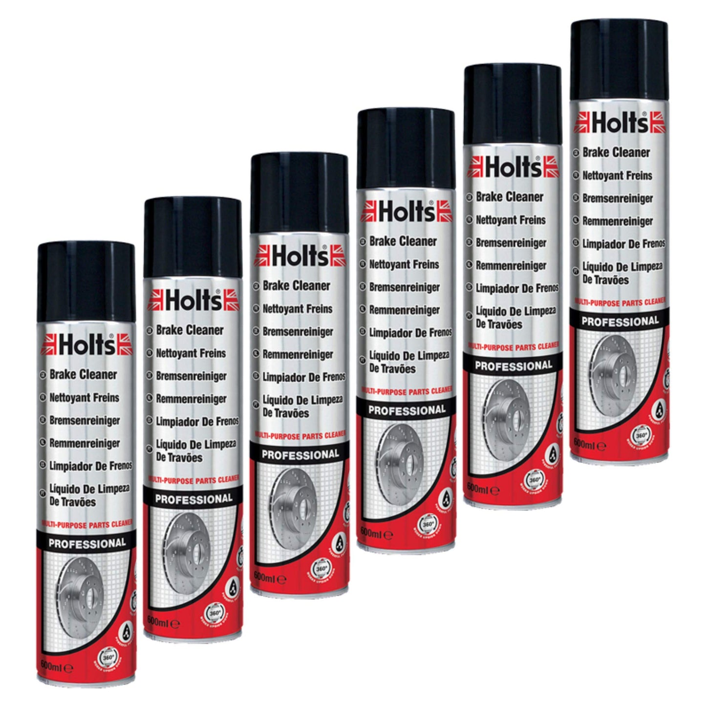 Limpiador De Frenos Holts 0131 - 600ML 6 Unidades