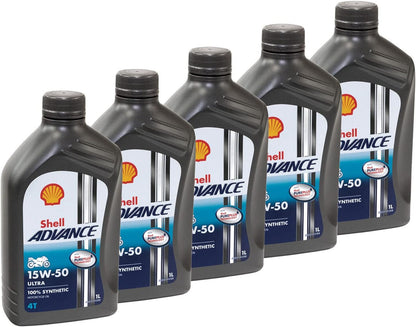 Shell Advance 4t 15w50 Ultra Technology 1lt
