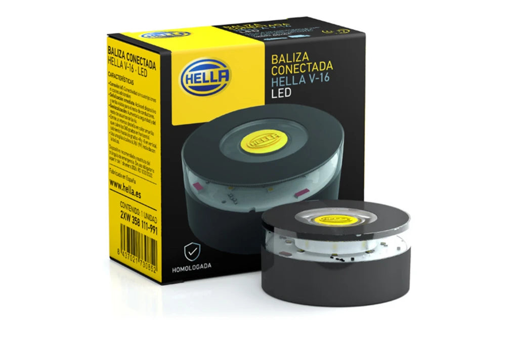 Baliza Emergencia V16 HELLA Homologada DGT 3.0
