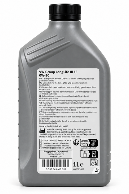 Aceite Original Volkswagen 0W30 1L