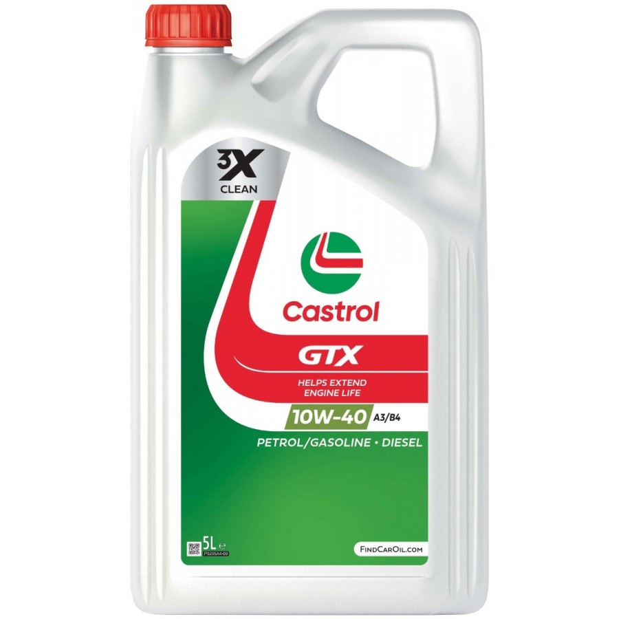 Castrol GTX ULTRACLEAN 10W40 A/B 5L