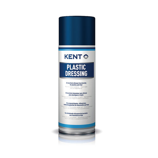 KENT Plastic Dressing - Un renovador/acondicionador para plásticos y vinilo del automóvil 400ML