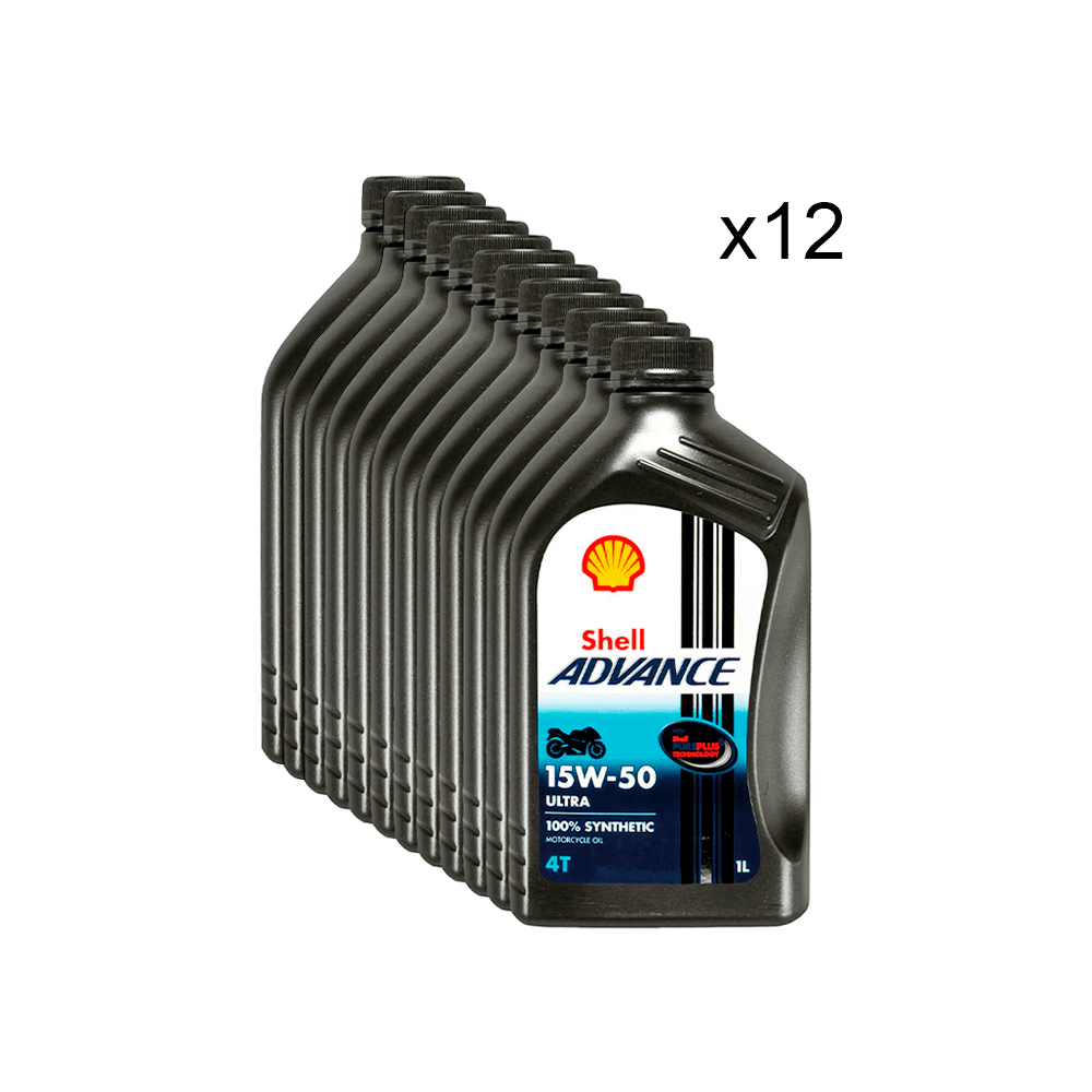 Shell Advance 4t 15w50 Ultra Technology 1lt