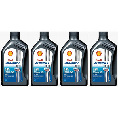 Shell Advance 4t 15w50 Ultra Technology 1lt